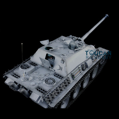 Henglong 1/16 7.0 Customized Jadpanther RTR RC Tank 3869 Metal Tracks Driving Wheels Suspension Infrared Combating Smoking System BB