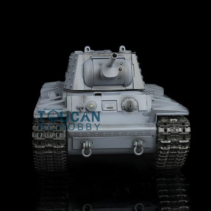 2.4G Henglong 1/16 7.0 Soviet KV-1 RTR RC Tank 3878 Infrared Combating System Metal Tracks Wheels 360 Degree Turret Rotation