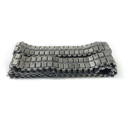 Metal Tracks Sprockets Idlers Adjuster Driving Axle Bearing Suspension Arms Protection Net For HL RC 1/16 3889 Tank Model Parts