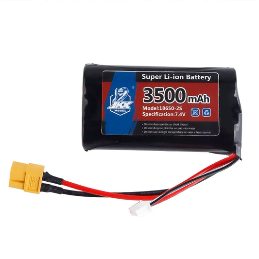 3500mAh 7.4V Li-polymer Battery for 1/16 HengLong RC Tank 3848 3849 3868 German Panzer III L H Stug III DIY Models