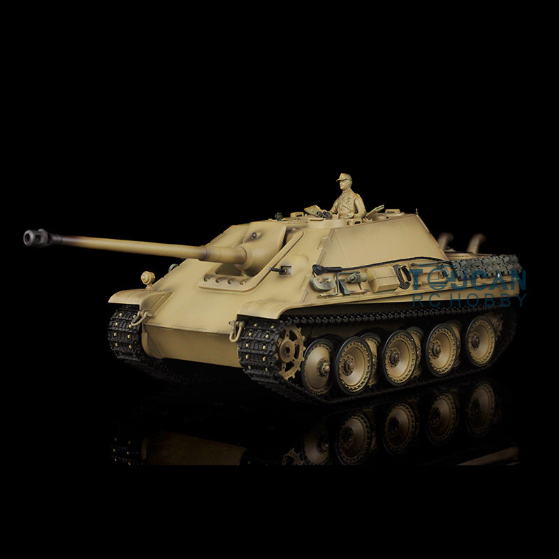 2.4G Henglong 1/16 Scale 7.0 Plastic Jadpanther RTR RC Tank Radio Control 3869 Infrared Combating System Metal Barrel BB Unit