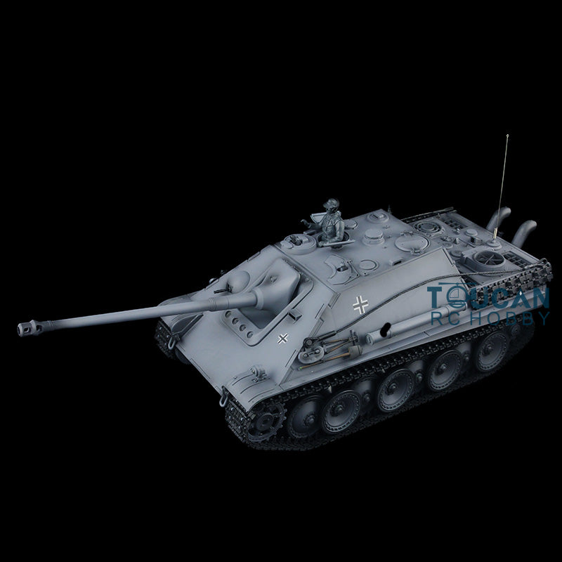 Henglong 1/16 7.0 Upgraded Jadpanther RTR RC Tank 3869 Radio Control Vehicle Metal Tracks Sprocket Barrel Wheels Infrared Combating System
