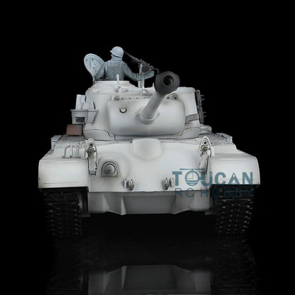 Henglong 1/16 TK7.0 Customized M26 Pershing RTR RC Tank 3838 w/ 360 Degrees Rotating Turret Metal Tracks Sprocket Road Wheels Smoking