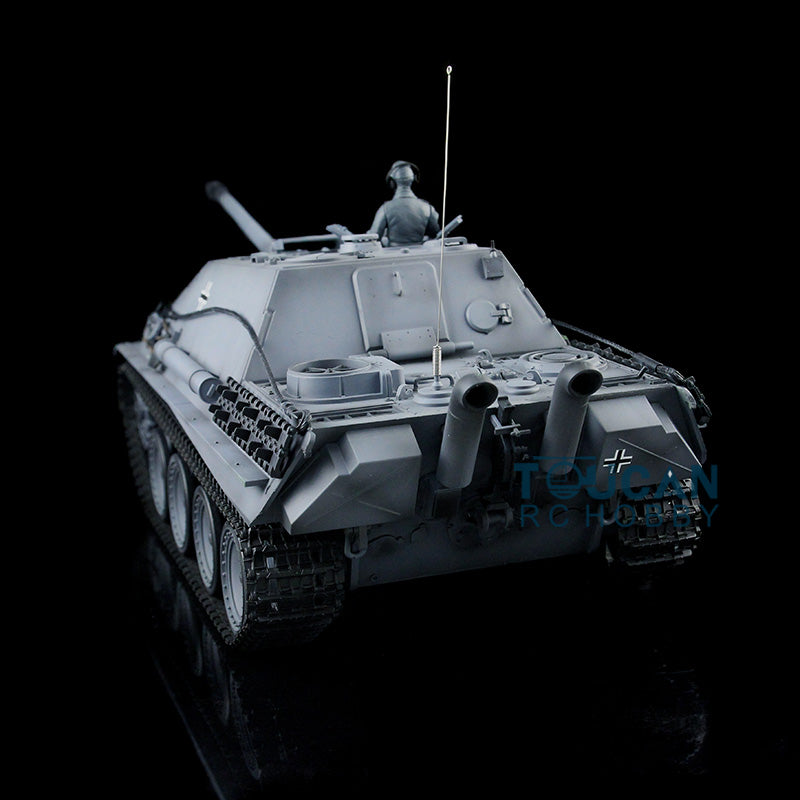 Henglong 1/16 7.0 Customized Jadpanther RTR RC Tank 3869 Metal Tracks Driving Wheels Suspension Infrared Combating Smoking System BB
