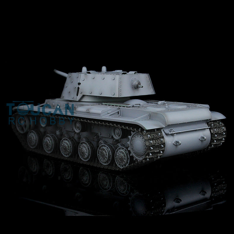 2.4G Henglong 1/16 7.0 Soviet KV-1 RTR RC Tank 3878 Infrared Combating System Metal Tracks Wheels 360 Degree Turret Rotation