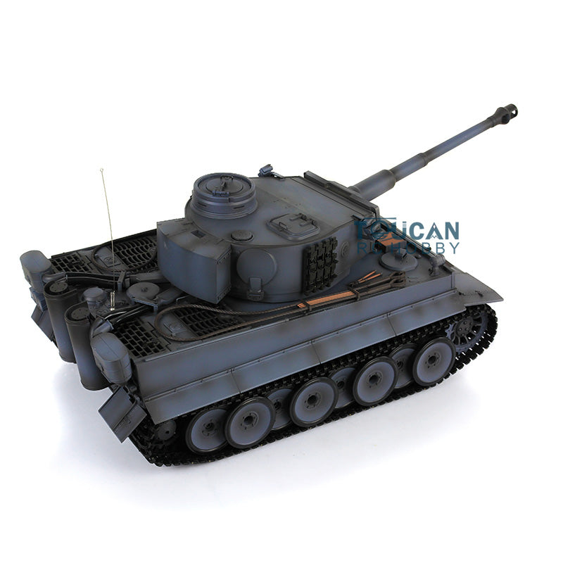 Henglong 1/16 7.0 Upgraded Metal Version German Tiger I RTR RC Tank 3818 Metal Tracks Sprocket wheels Infrared Combating Smoking System