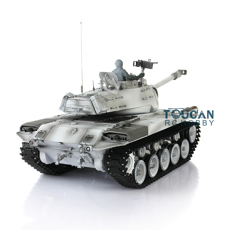 Henglong 1/16 Snow 7.0 Upgraded Walker Bulldog RTR RC Tank Remote Coontrol Military Vehicle 3839 Metal Tracks Infrared Combating System BB Unit