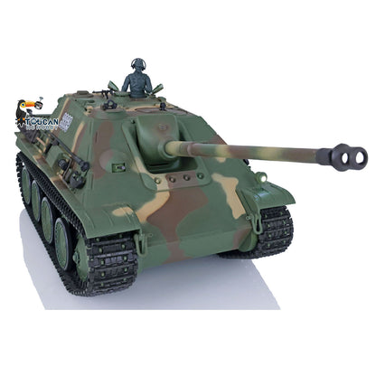 Henglong 1/16 7.0 Plastic Jadpanther FPV RTR RC Radio Control Tank 3869 Steel Gearbox Infrared Combating Smoking System BB