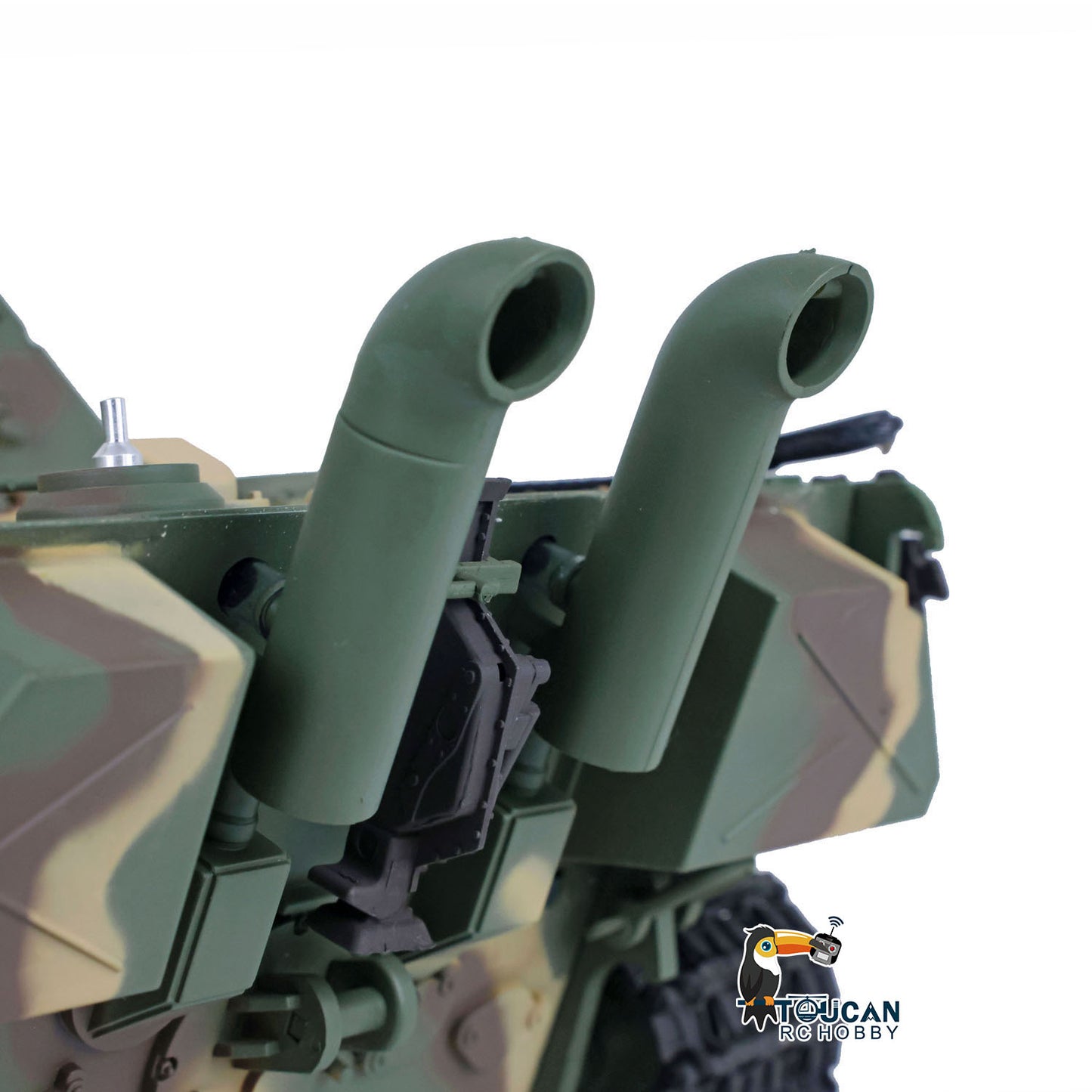 Henglong 1/16 7.0 Plastic Jadpanther FPV RTR RC Radio Control Tank 3869 Steel Gearbox Infrared Combating Smoking System BB