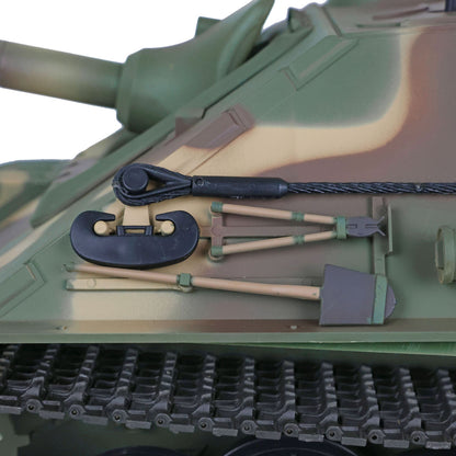Henglong 1/16 7.0 Plastic Jadpanther 3869 RTR RC Tank FPV Infrared Combating System BB Shooting Smoke Unit Steel Gearbox Metal Barrel