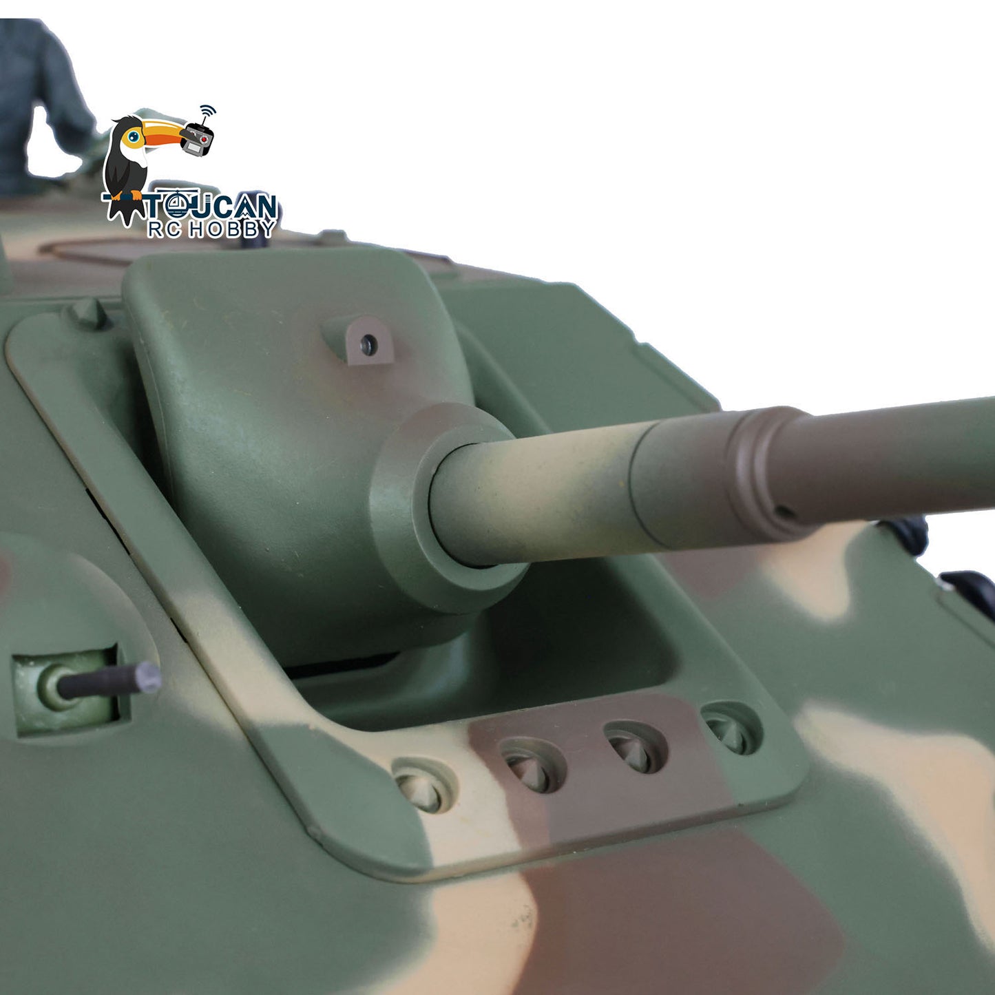 Henglong 1/16 7.0 Customized Jadpanther RTR RC Tank 3869 FPV Metal Tracks Wheels Return Rollers Infrared Combating System
