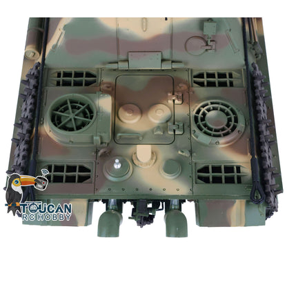 Henglong 1/16 7.0 Customized Jadpanther RTR RC Tank 3869 FPV Metal Tracks Wheels Return Rollers Infrared Combating System