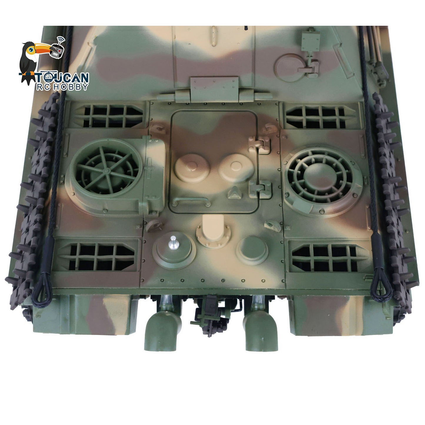 Henglong 1/16 7.0 Upgraded Jadpanther FPV RTR Remote Control RC Tank 3869 Metal Tracks Infrared Combating System BB Unit