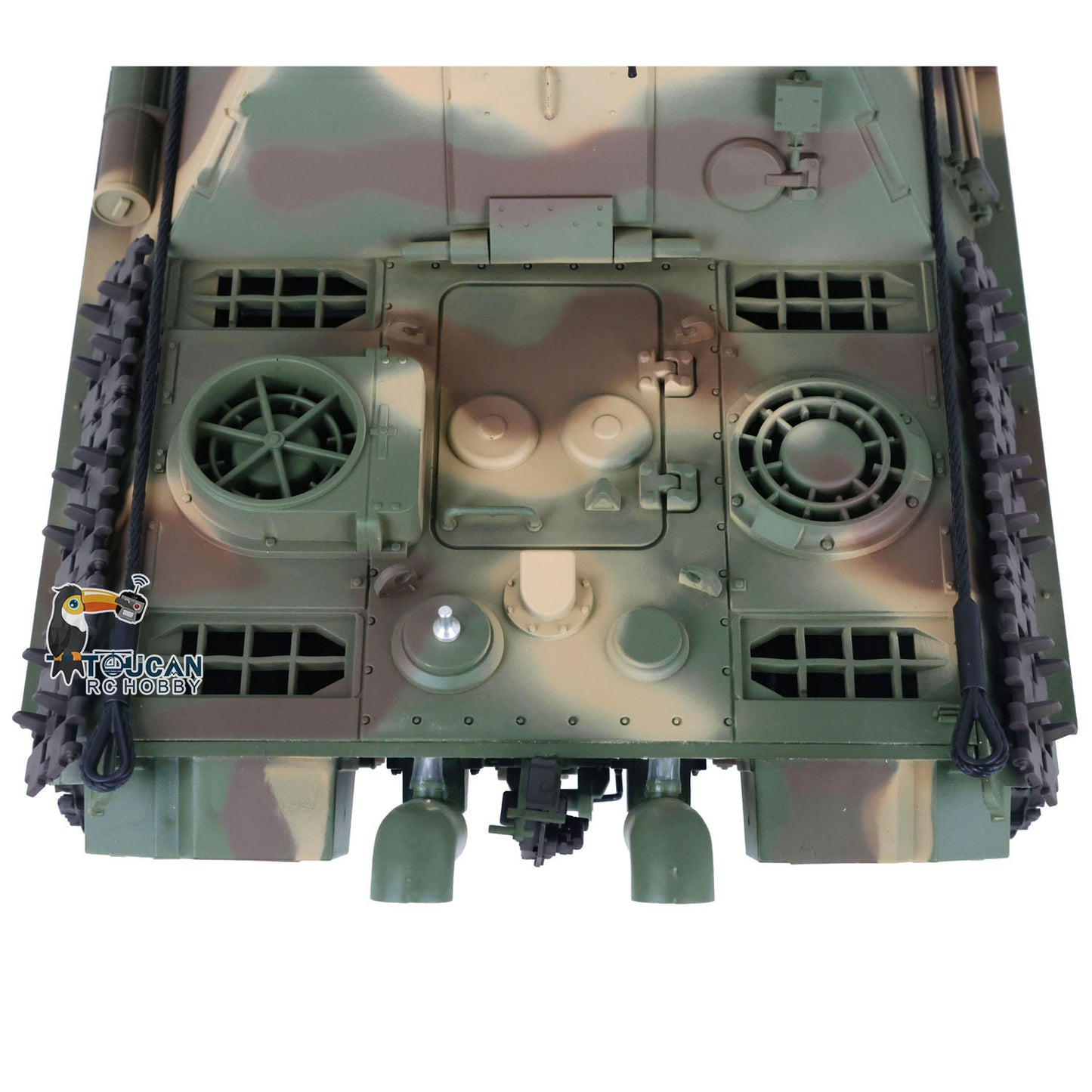 Henglong 1/16 7.0 Plastic Jadpanther FPV RTR RC Radio Control Tank 3869 Steel Gearbox Infrared Combating Smoking System BB