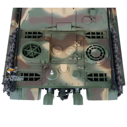 Henglong 1/16 7.0 Plastic Jadpanther FPV RTR RC Radio Control Tank 3869 Steel Gearbox Infrared Combating Smoking System BB