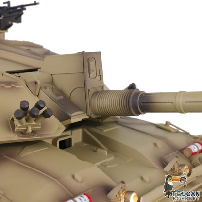 Henglong 1/16 TK7.0 Customize 3908 Challenger II RTR RC Tank with 360 Degrees Turret FPV Infrared Combat BB Unit