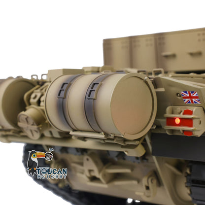 US Stock Henglong 1/16 TK7.0 Plastic Challenger II RTR RC Tank 3908 with BB Unit Infrared Comabt Smoke Sound Light System
