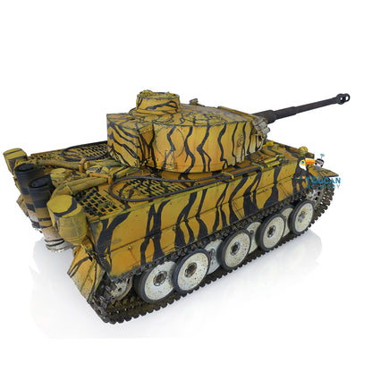 Henglong 1/16 TK7.0 German Tiger I RC Main Battle Tank 3818 Remote Control Customized Color Metal Barrel Gearbox Road Wheels FPV