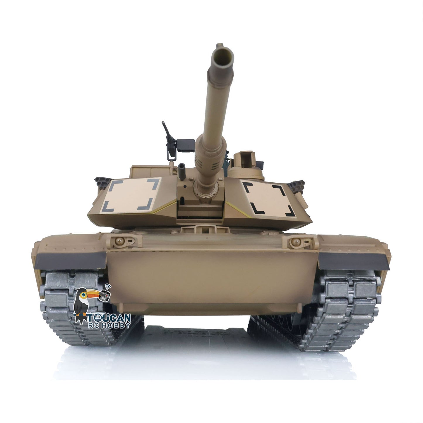 IN Stock 2.4G Henglong 1/16 7.0 Upgraded M1A2 Abrams 3918 RTR RC Tank Model BB IR Smoke Sound Lights Metal Drive Idler Wheels