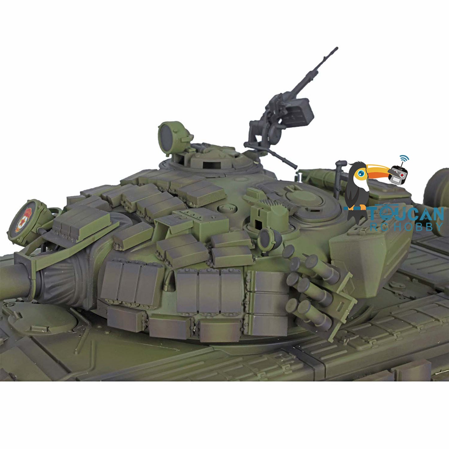 Henglong Remote Control Tank Model Military 1/16 TK7.0 T72 Battle Tank Model Installed FPV Steel Gearbox Tracks Stimulated Sounds Light