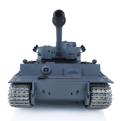 1/16 Henglong 7.0 3818 Tiger I RTR RC Tank FPV 360 Degree Turret Barrel Recoil Smoke Metal Tracks Road Drive Idler Wheels Hand Spray Painting Color