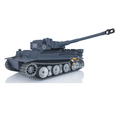 HengLong Factory 1/16 3818 Tiger 1 Radio Control Military Vehicle Full Metal Sprockets Idlers Chassis Plastic Hull RTR RC Tank Y