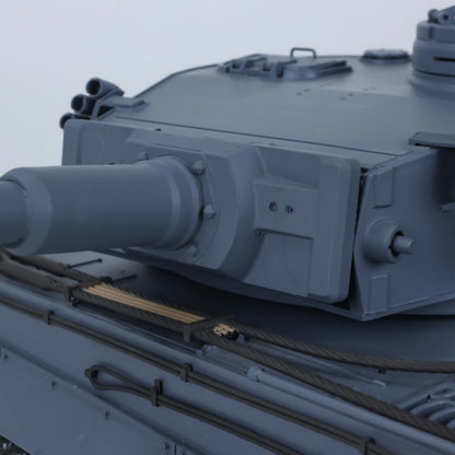 Henglong 1/16 7.0 Tiger I 3818 RTR RC Tank Barrel Recoil 360 Degree Turret BB IR Smoke Sounds Lights Metal Tracks Drive Road Idler Wheels