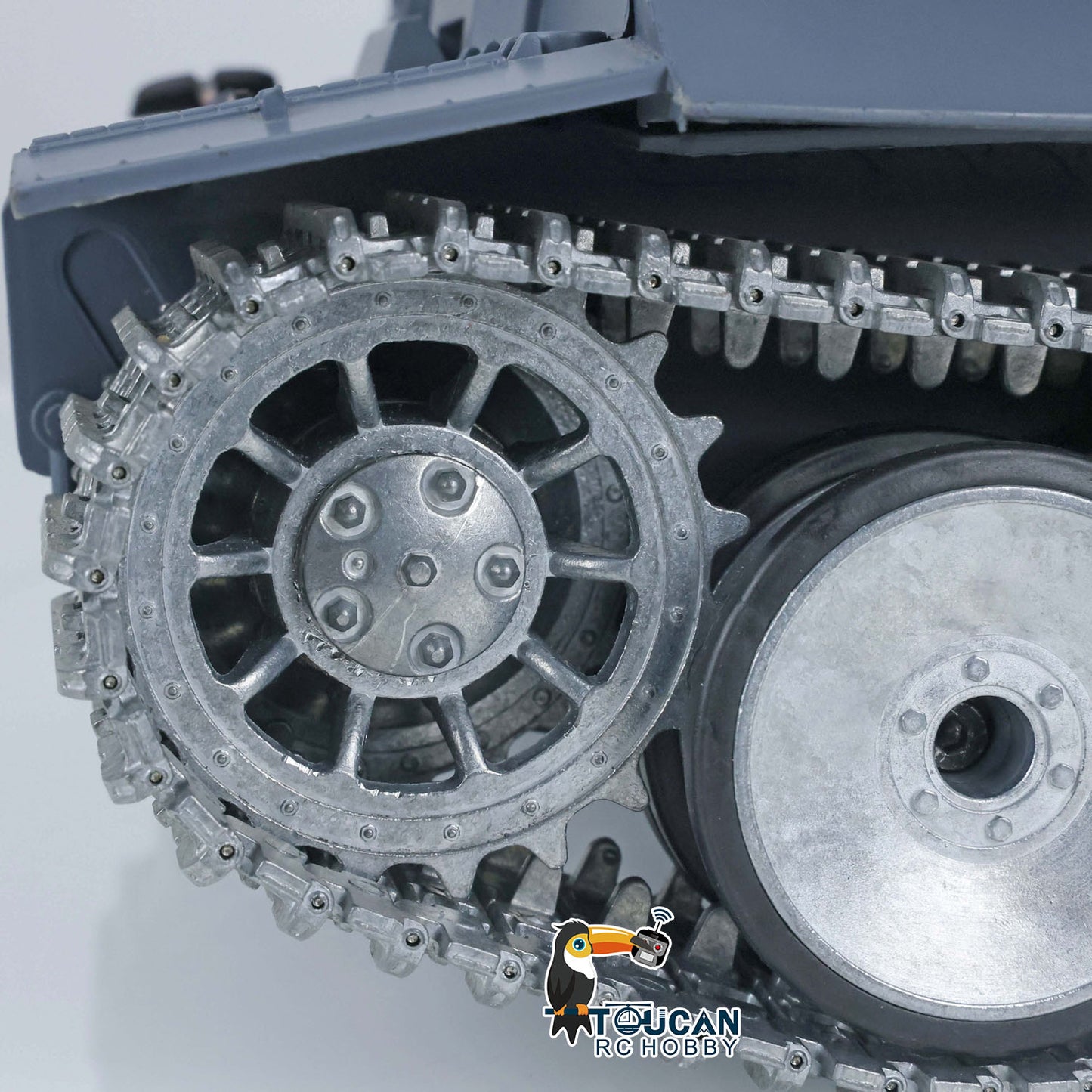HengLong Factory 1/16 3818 Tiger 1 Radio Control Military Vehicle Full Metal Sprockets Idlers Chassis Plastic Hull RTR RC Tank Y