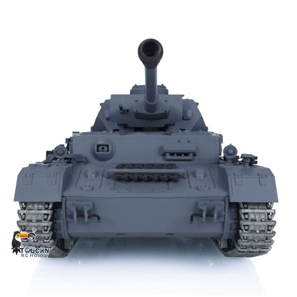Henglong 1/16 Scale 7.0 Upgraded Panzer IV F2 RTR RC Tank 3859 Infrared Combating System 360 Degree Turret Rotation Metal Tracks