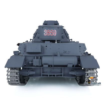 2.4G Henglong 1/16 Snow 7.0 Upgraded Panzer IV F2 RTR RC Tank 3859 Metal Tracks Sprocket Wheels Barrel Infrared Combating System