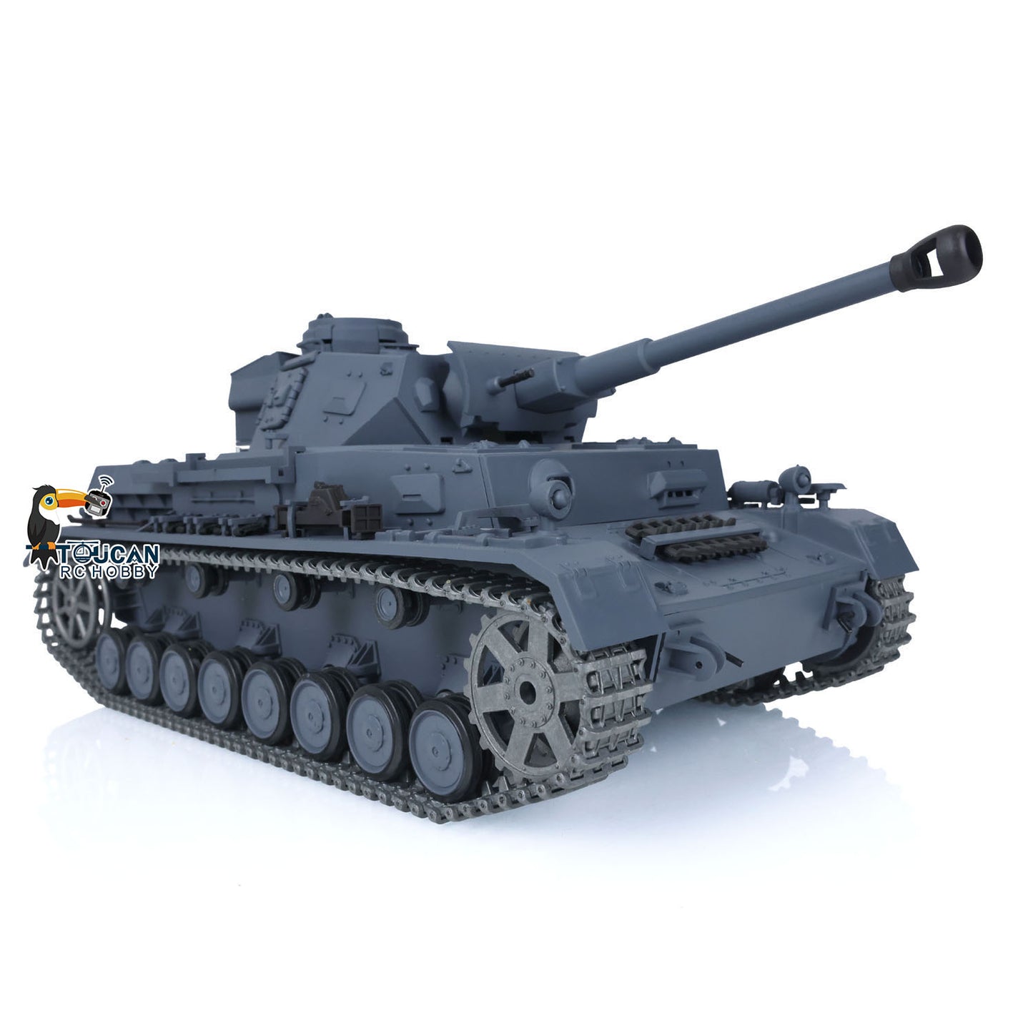 Henglong 1/16 Scale 7.0 Upgraded Panzer IV F2 RTR RC Tank 3859 Infrared Combating System 360 Degree Turret Rotation Metal Tracks