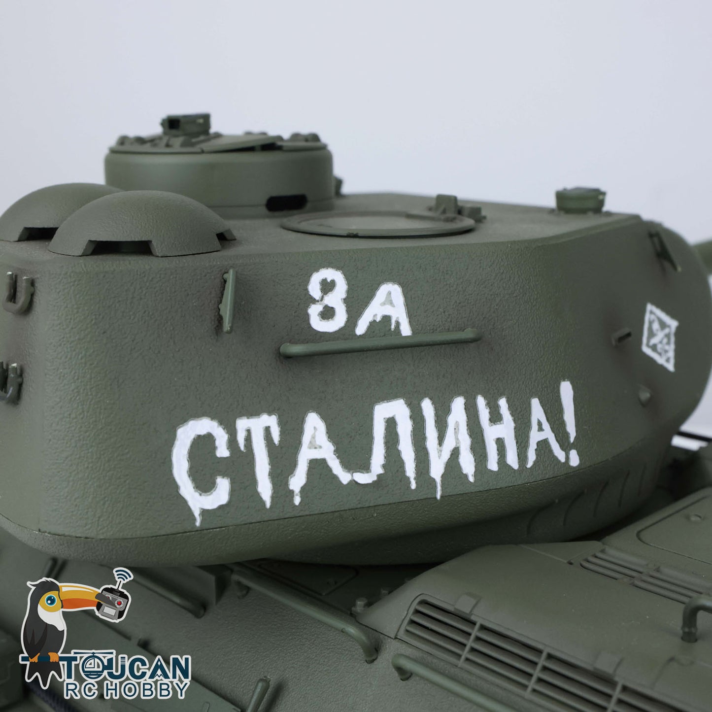 Henglong 1/16 7.0 Upgraded Soviet T34-85 I FPV RC Tank 3909 360?? Turret Radio Control Military Model BB Infrared Combating System Smoke