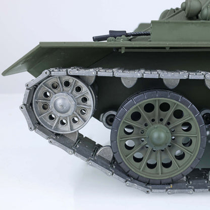 US Stock 2.4Ghz Henglong 1/16 Scale 7.0 Upgraded Soviet T34/85 3909 RTR RC Tank Model BB Infrared Metal Barrel Tracks Drive Idler Wheels