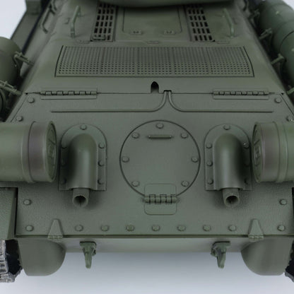 US Stock 2.4Ghz Henglong 1/16 Scale 7.0 Upgraded Soviet T34/85 3909 RTR RC Tank Model BB Infrared Metal Barrel Tracks Drive Idler Wheels