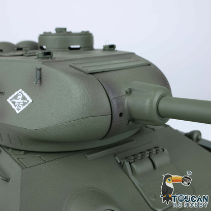 Henglong 1/16 Scale 7.0 Upgraded Soviet T34-85 3909 RTR RC Tank BB Infrared Combat Smoke Unit Metal Tracks Drive Idler Wheels