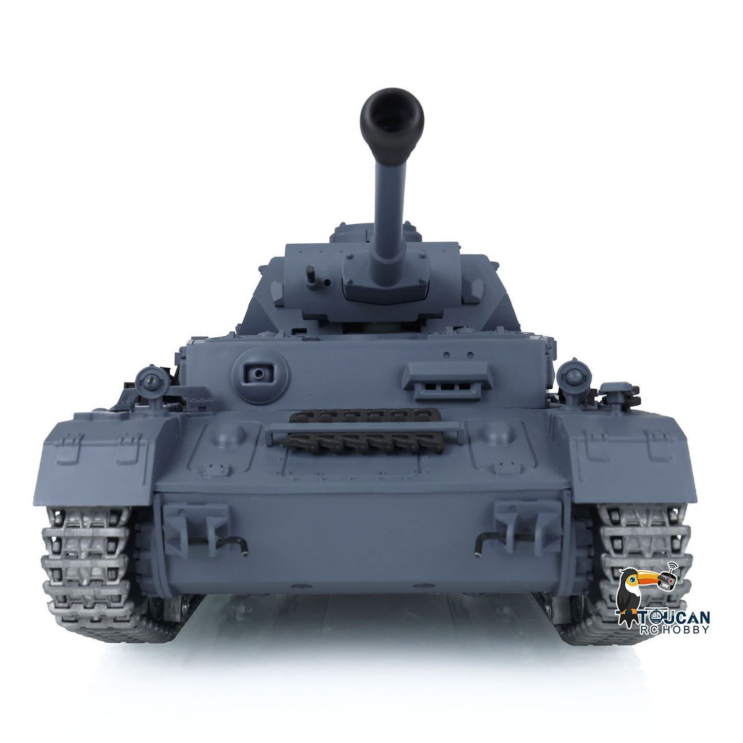 Henglong 1/16 7.0 FPV Customized Panzer IV F2/Panzer IV F RTR RC Tank 3859 Metal Track Driving Wheel 360 Degree Turret Rotation Infrared Combating System