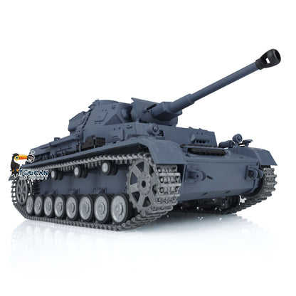 Henglong 1/16 Snow 7.0 Customized Panzer IV F2 RTR RC Tank 3859 Metal Driving Idler Wheels 360 Degree Turret Rotation Infrared Combating
