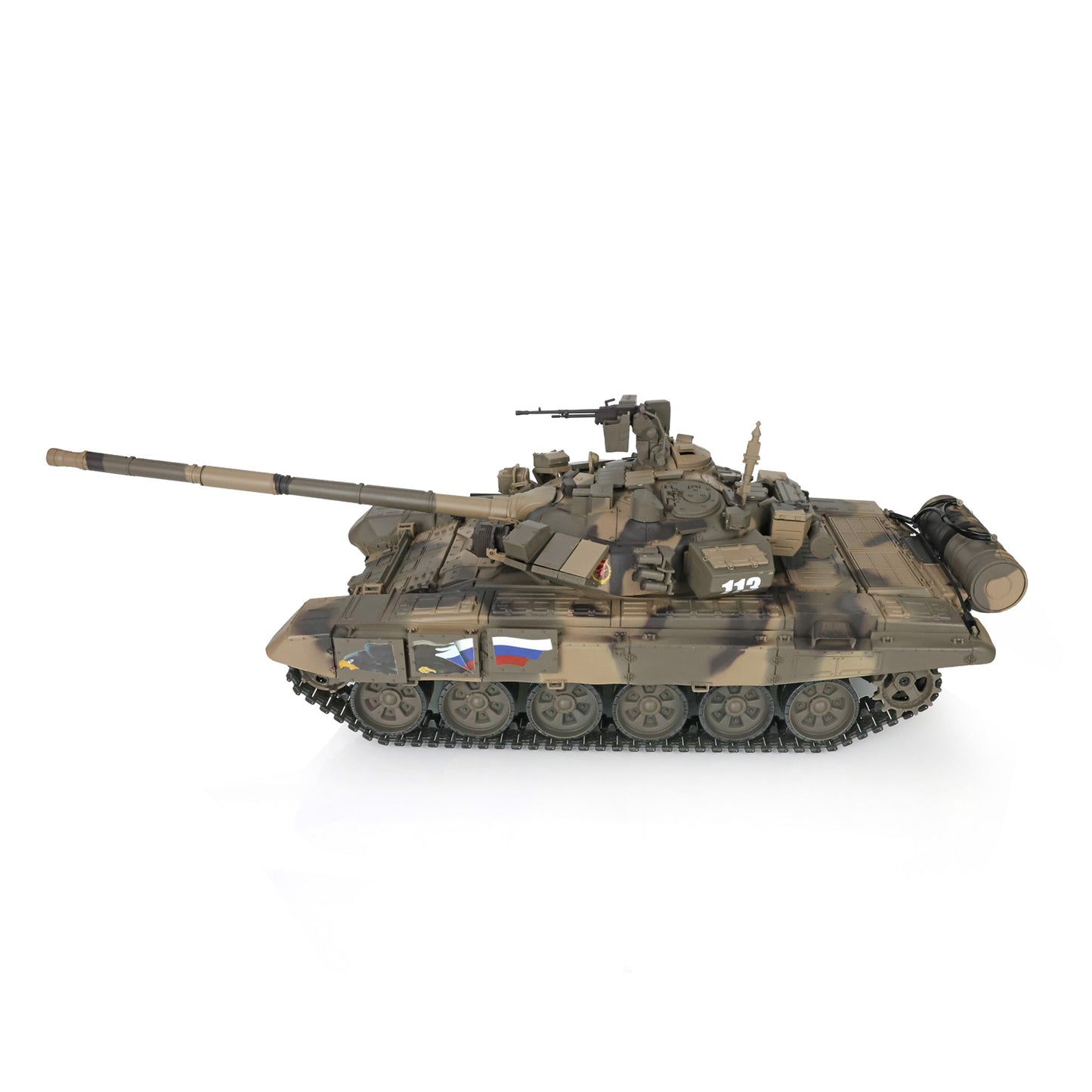 US Stock Henglong 2.4Ghz 1/16 Scale 7.0 Plastic 3938 Russian T90 RTR RC Tank Model IR BB Sounds Lights Smoke