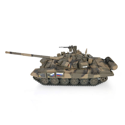 US Stock Henglong 2.4Ghz 1/16 Scale 7.0 Plastic 3938 Russian T90 RTR RC Tank Model IR BB Sounds Lights Smoke