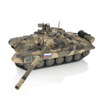 US Stock Henglong 2.4Ghz 1/16 Scale 7.0 Plastic 3938 Russian T90 RTR RC Tank Model IR BB Sounds Lights Smoke
