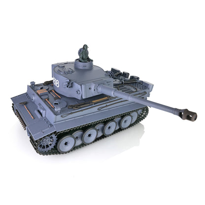 Henglong 1/16 7.0 Plastic Tiger I RTR RC Tank Radio Control Military Vehicle 3818 W Infrared Combating System