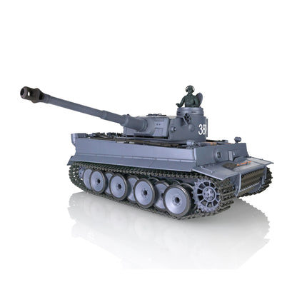 Henglong 1/16 7.0 Plastic Tiger I RTR RC Tank Radio Control Military Vehicle 3818 W Infrared Combating System