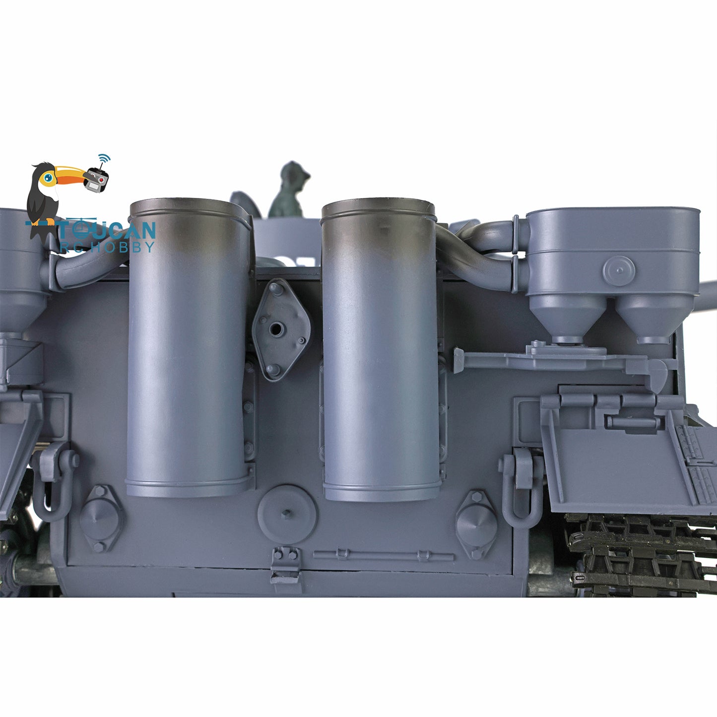 Henglong 1/16 7.0 Plastic Tiger I RTR RC Tank Radio Control Military Vehicle 3818 W Infrared Combating System