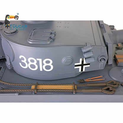 Fast Free Shipping for EU Henglong 1/16 Scale Plastic 7.0 2.4Ghz Version German Tiger I RTR RC Tank 3818 Model 340 Degree Rotation