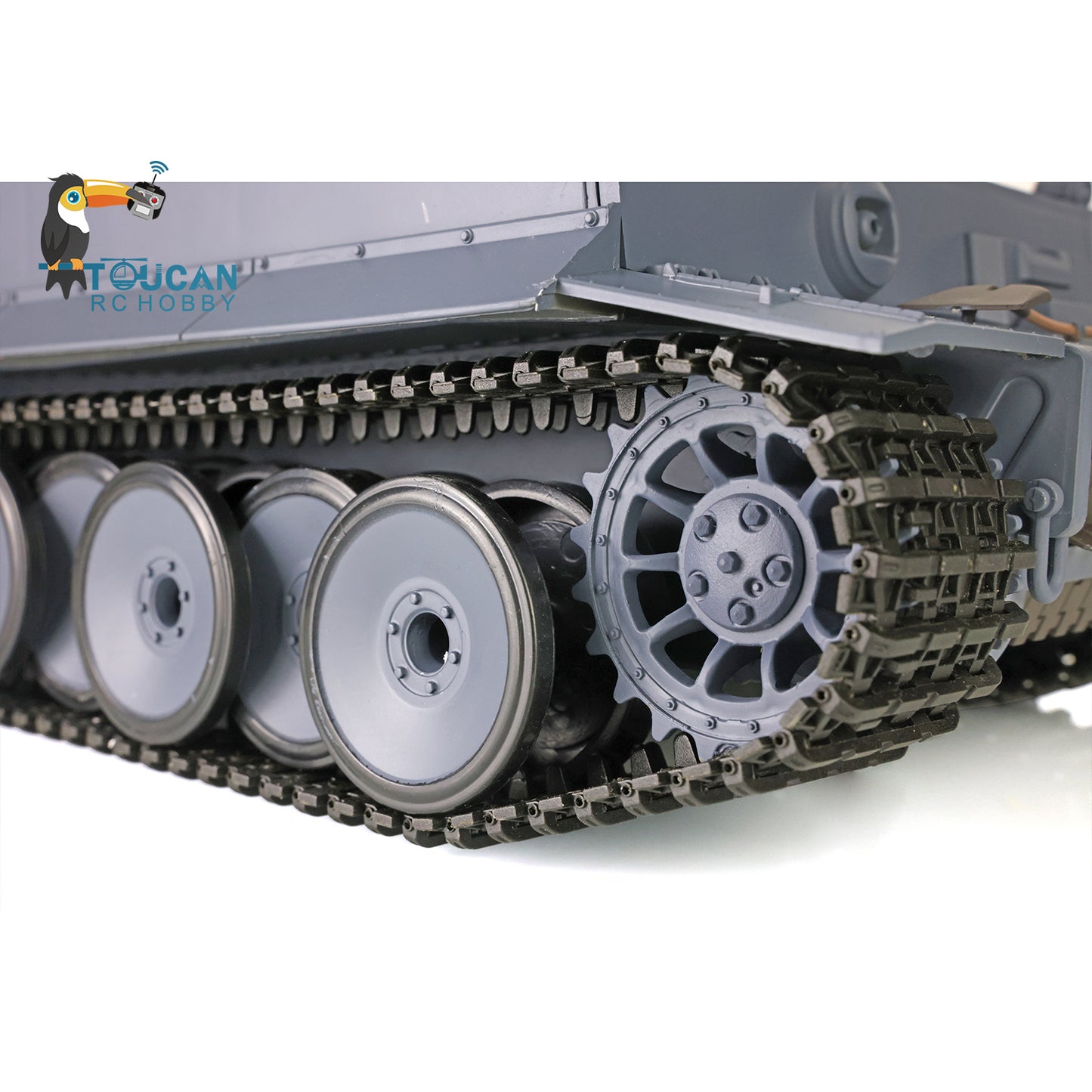 Henglong 1/16 7.0 Plastic Tiger I RTR RC Tank Radio Control Military Vehicle 3818 W Infrared Combating System