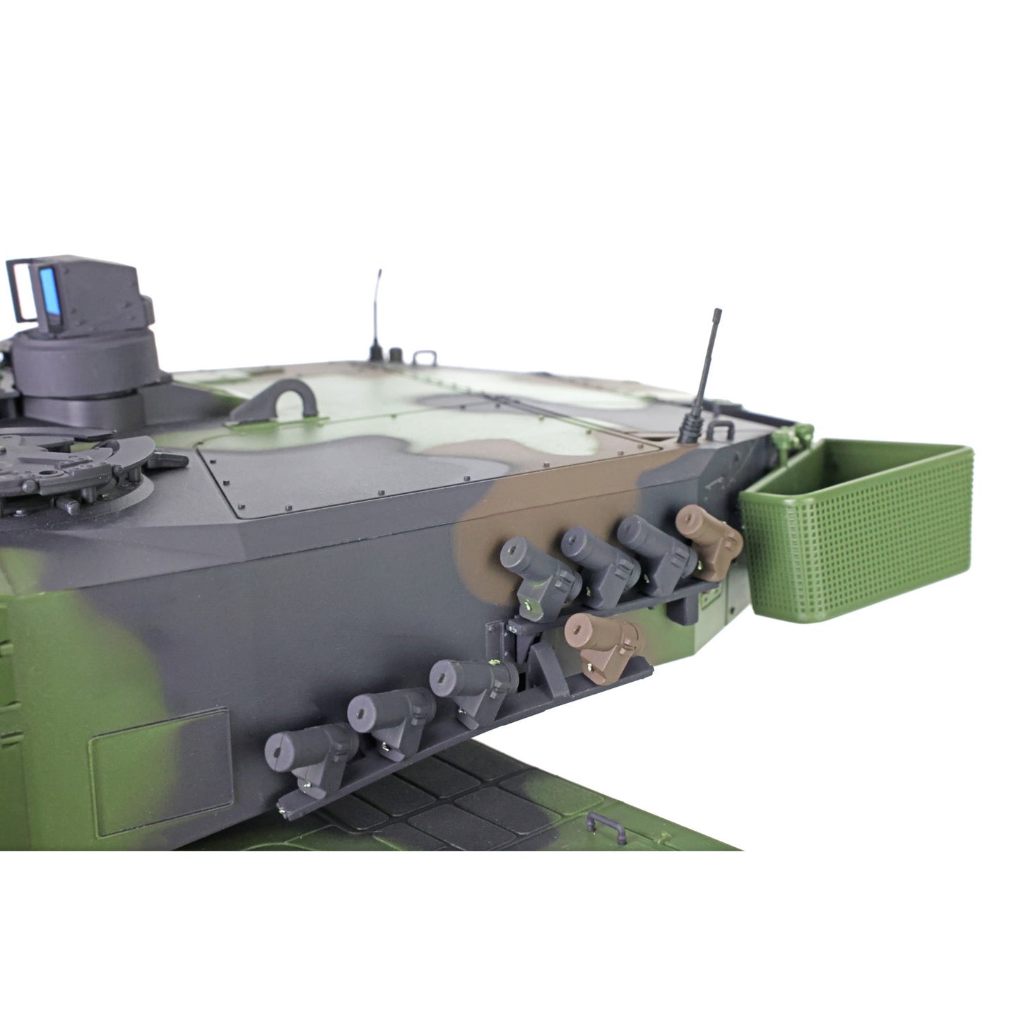 Henglong 1/16 7.0 Plastic M1A2 Abrams 3918 Leopard2A6 3889 RTR RC Tank BB Infrared Combat Smoke Barrel Recoil Sound Light System