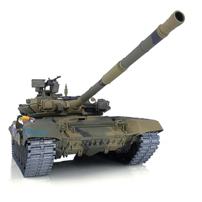 Henglong 1/16 7.0 Upgraded Russia T90 3938 RTR RC Tank Model BB IR 360 Degree Turret Smoke Metal Tracks Gearbox Drive Idler Wheeels