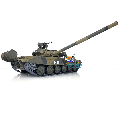 Henglong 1/16 TK7.0 Plastic Russian T90 RTR RC Tank 3938 with Steel Gearbox Metal Barrel Recoil 360 Degrees Turret BB Unit Infrared Combat
