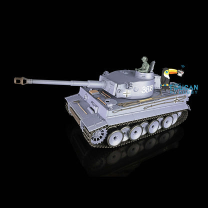 Henglong 1/16 7.0 Plastic Tiger I RTR RC Tank Radio Control Military Vehicle 3818 W Infrared Combating System