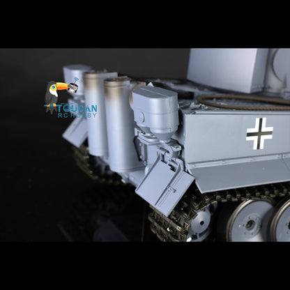 Henglong 1/16 7.0 Plastic Tiger I RTR RC Tank Radio Control Military Vehicle 3818 W Infrared Combating System